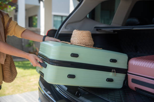 تصویر 4 از چمدان ضد خش پلاستیکی زیبا برای سفرهای طولانی